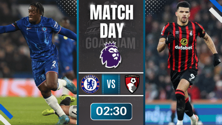 ดูบอลออนไลน์ พรีเมียร์ลีก ถ่ายทอดสด เชลซี พบกับ บอร์นมัธ เอเอฟซี 30/12/68