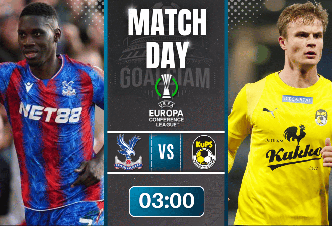 ดูบอลออนไลน์ ยูฟ่ายูโรปาคอนเฟอเรนซ์ลีก ถ่ายทอดสด คริสตัล พาเลซ พบกับ คูพีเอส 18/12/68