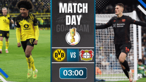 ดูบอลออนไลน์ เดเอฟเบ โพคาล ถ่ายทอดสด ดอร์ทมุนท์ พบกับ เลเวอร์คูเซิน 2/12/68