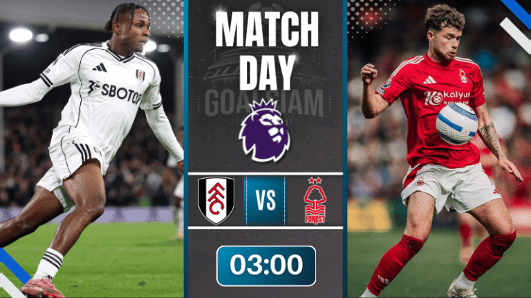 ดูบอลออนไลน์ พรีเมียร์ลีก ถ่ายทอดสด ฟูแล่ม พบกับ น็อตติ้งแฮม ฟอเรสต์ 22/12/68