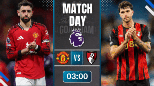 ดูบอลออนไลน์ พรีเมียร์ลีก ถ่ายทอดสด แมนเชสเตอร์ ยูไนเต็ด พบกับ บอร์นมัธ เอเอฟซี 15/12/68