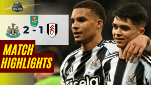 ไฮไลท์บอลวันนี้ อีเอฟแอลคัพ 2025/26 นิวคาสเซิ่ล ยูไนเต็ด พบกับ ฟูแล่ม 17/12/68