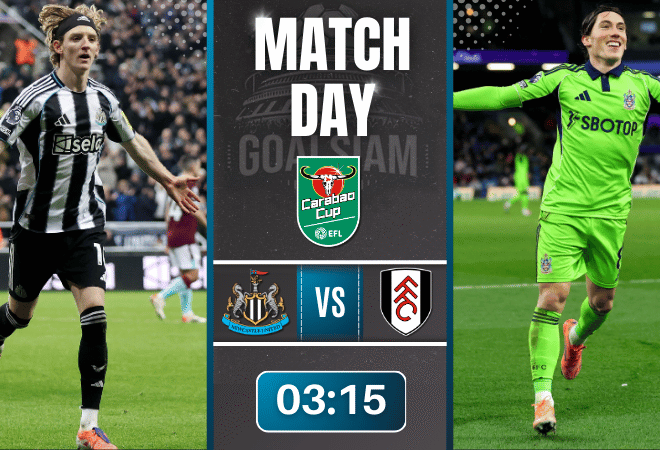 ดูบอลออนไลน์ อีเอฟแอลคัพ ถ่ายทอดสด นิวคาสเซิ่ล ยูไนเต็ด พบกับ ฟูแล่ม 17/12/68