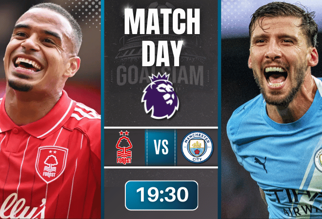 ดูบอลออนไลน์ พรีเมียร์ลีก ถ่ายทอดสด น็อตติ้งแฮม ฟอเรสต์ พบกับ แมนเชสเตอร์ ซิตี้ 27/12/68