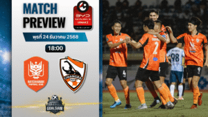 วิเคราะห์บอล ไทยลีก : ราชบุรี เอฟซี พบกับ เชียงราย ยูไนเต็ด 24/12/68