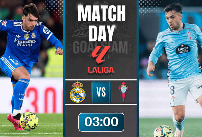 ดูบอลออนไลน์ ลาลิกา ถ่ายทอดสด เรอัล มาดริด พบกับ เซลต้า บีโก้ 7/12/68