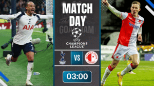 ดูบอลออนไลน์ ยูฟ่าแชมเปียนส์ลีก ถ่ายทอดสด ท็อตแน่ม ฮ็อทสเปอร์ พบกับ สลาเวีย ปราก 9/12/68