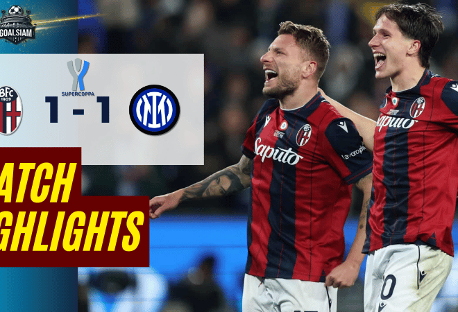 ไฮไลท์บอลวันนี้ ซูแปร์โกปปาอีตาเลียนา 2025/26 โบโลญญ่า พบกับ อินเตอร์ มิลาน 19/12/68