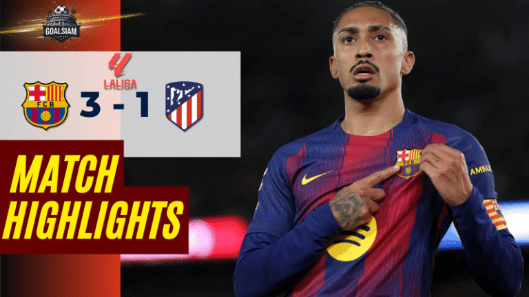 ไฮไลท์บอลวันนี้ ลาลิกา 2025/26 บาร์เซโลน่า พบกับ แอตเลติโก้ มาดริด 2/12/68