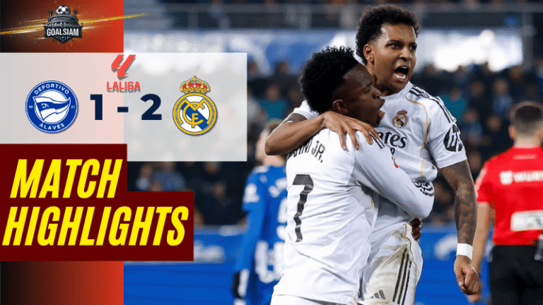 ไฮไลท์บอลวันนี้ ลาลิกา 2025/26 อลาเบส พบกับ เรอัล มาดริด 14/12/68