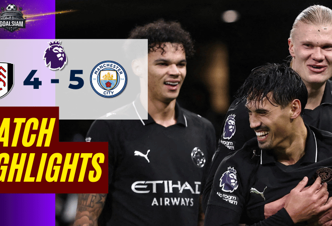 ไฮไลท์บอลวันนี้ พรีเมียร์ลีก 2025/26 ฟูแล่ม พบกับ แมนเชสเตอร์ ซิตี้ 2/12/68