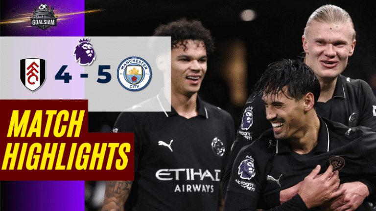 ไฮไลท์บอลวันนี้ พรีเมียร์ลีก 2025/26 ฟูแล่ม พบกับ แมนเชสเตอร์ ซิตี้ 2/12/68