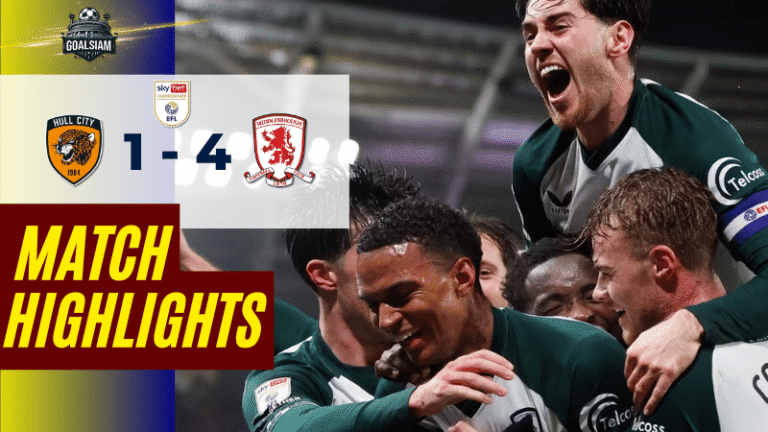 ไฮไลท์บอลวันนี้ อีเอฟแอลแชมเปียนชิป 2025/26 ฮัลล์ ซิตี้ พบกับ มิดเดิลสโบรห์ 5/12/68