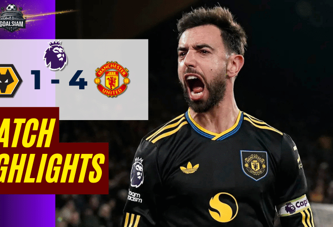 ไฮไลท์บอลวันนี้ พรีเมียร์ลีก 2025/26 วูล์ฟแฮมป์ตัน พบกับ แมนเชสเตอร์ ยูไนเต็ด 8/12/68