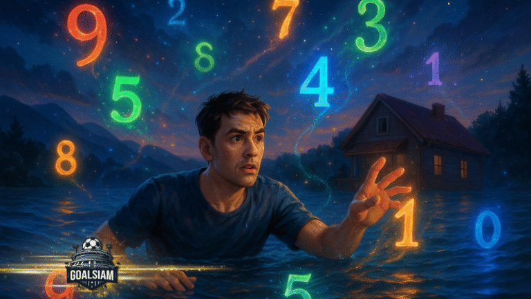 ฝันว่าน้ำท่วม สัญญาณเตือนดวงชีวิต? เปิดตำรา ทำนายฝัน สายมูพร้อม เลขเด็ด และ แนวทางหวย GOALSIAM แบบจัดเต็ม