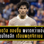 เบน เดวิส ของขึ้น! ผงาดคว้าแข้งยอดเยี่ยมไทยลีก เดือนพฤศจิกายน 68 พาอุทัยธานีบินสูง