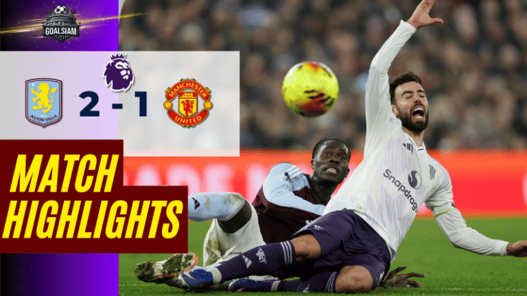 ไฮไลท์บอลวันนี้ พรีเมียร์ลีก 2025/26 แอสตัน วิลล่า พบกับ แมนเชสเตอร์ ยูไนเต็ด 21/12/68