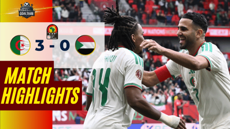 ไฮไลท์บอลวันนี้ แอฟริกันเนชันส์ คัพ 2025/26 แอลจีเรีย พบกับ ซูดาน 24/12/68