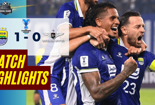 ไฮไลท์บอลวันนี้ เอเอฟซี แชมเปี้ยนส์ลีก อีลิท ทู 2025/26 เปอร์ซิบ บันดุง พบกับ ทรู แบงค็อก ยูไนเต็ด 10/12/68