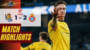 ไฮไลท์บอลวันนี้ ลาลิกา 2025/26 เรอัล โซเซียดาด พบกับ คิโรน่า 12/12/68