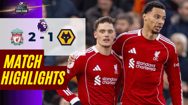 ไฮไลท์บอลวันนี้ พรีเมียร์ลีก 2025/26 ลิเวอร์พูล พบกับ วูล์ฟแฮมป์ตัน 27/12/68