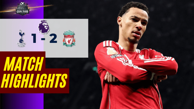 ไฮไลท์บอลวันนี้ พรีเมียร์ลีก 2025/26 ท็อตแน่ม ฮ็อทสเปอร์ พบกับ ลิเวอร์พูล 20/12/68