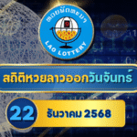 สถิติหวยลาวออกวันจันทร์ หวยลาว 22/12/68 จับเลขซ้ำ–เลขเบิ้ลให้ครบทุกงวด สายสถิติต้องดู!