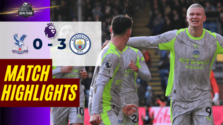 ไฮไลท์บอลวันนี้ พรีเมียร์ลีก 2025/26 คริสตัล พาเลซ พบกับ แมนเชสเตอร์ ซิตี้ 14/12/68