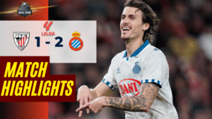 ไฮไลท์บอลวันนี้ ลาลิกา 2025/26 แอธเลติก บิลเบา พบกับ เอสปันญ่อล 22/12/68