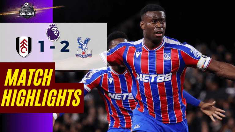 ไฮไลท์บอลวันนี้ พรีเมียร์ลีก 2025/26 ฟูแล่ม พบกับ คริสตัล พาเลซ 7/12/68