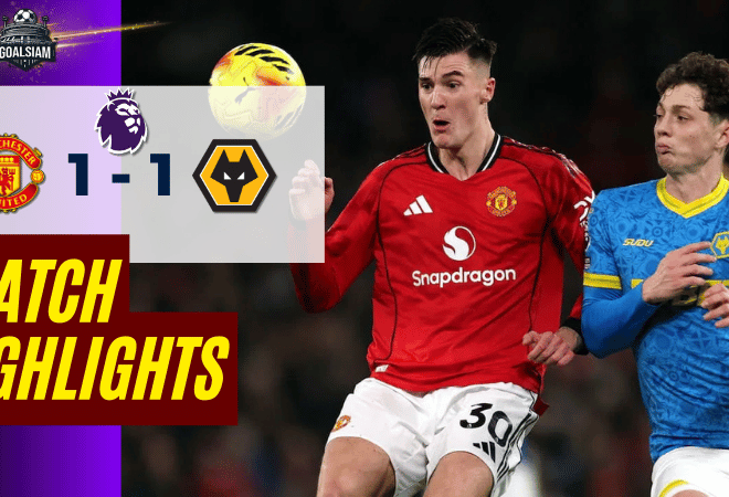 ไฮไลท์บอลวันนี้ พรีเมียร์ลีก 2025/26 แมนเชสเตอร์ ยูไนเต็ด พบกับ วูล์ฟแฮมป์ตัน 30/12/68