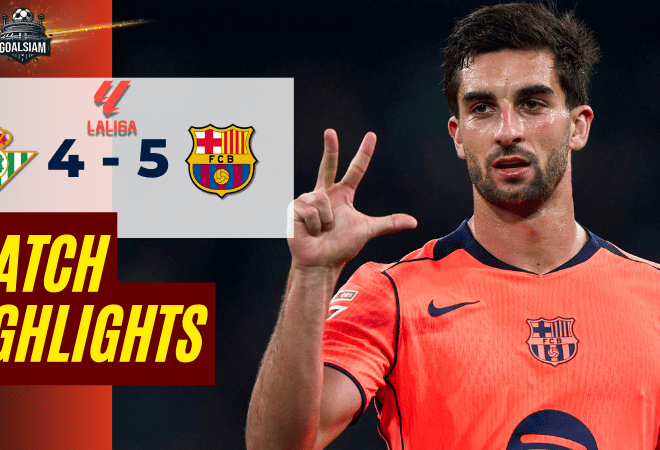 ไฮไลท์บอลวันนี้ ลาลิกา 2025/26 เรอัล เบติส พบกับ บาร์เซโลน่า 6/12/68