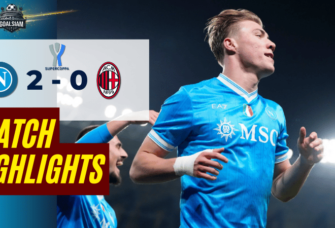 ไฮไลท์บอลวันนี้ อิตาเลียนซูเปอร์คัพ 2025/26 นาโปลี พบกับ เอซี มิลาน 18/12/68