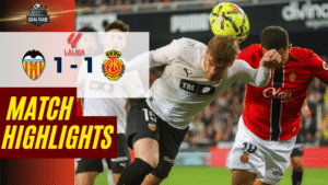 ไฮไลท์บอลวันนี้ ลาลิกา 2025/26 บาเลนเซีย พบกับ มายอร์ก้า 19/12/68