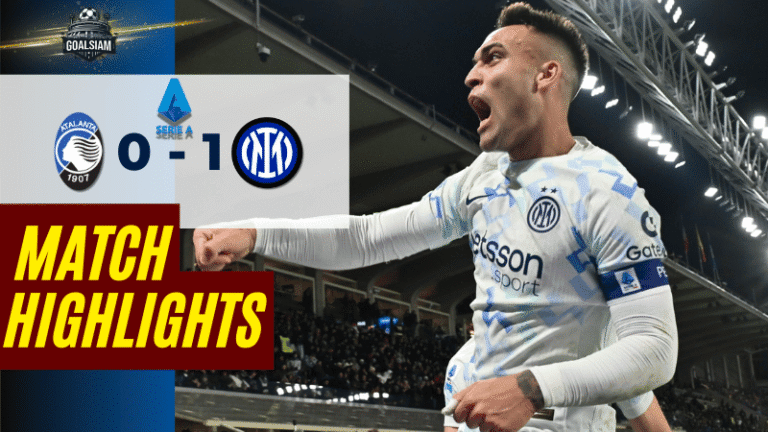 ไฮไลท์บอลวันนี้ เซเรียอา 2025/26 อตาลันต้า พบกับ อินเตอร์ มิลาน 28/12/68