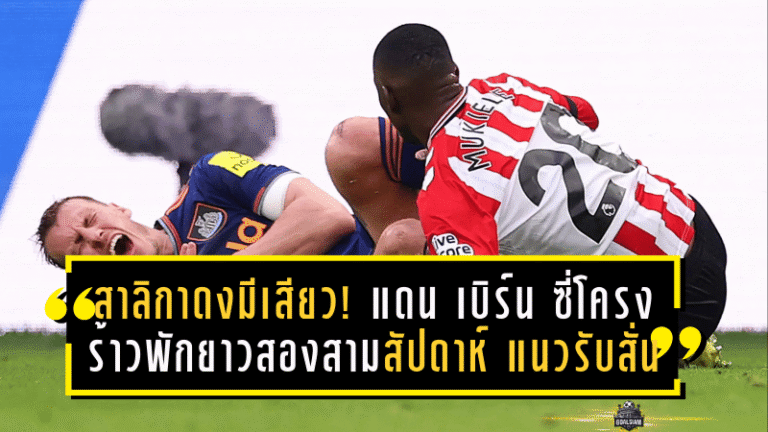 สาลิกาดงมีเสียว! แดน เบิร์น ซี่โครงร้าวพักยาวสองสามสัปดาห์ นิวคาสเซิ่ลปวดหัวแนวรับสั่นคลอน