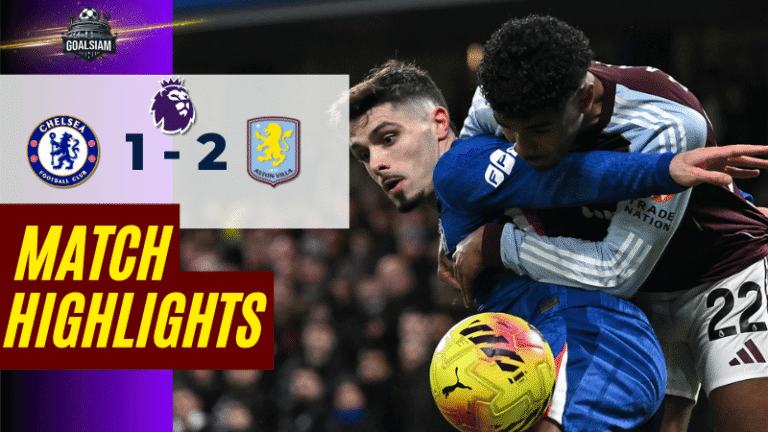 ไฮไลท์บอลวันนี้ พรีเมียร์ลีก 2025/26 เชลซี พบกับ แอสตัน วิลล่า 27/12/68