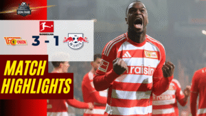 ไฮไลท์บอลวันนี้ บุนเดสลีกา 2025/26 ยูเนี่ยน เบอร์ลิน พบกับ แอร์เบ ไลป์ซิก 12/12/68