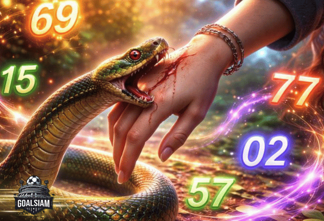 ฝันว่าโดนงูกัดหมายถึงอะไร? GOALSIAM ชำแหละทุกมุมมอง ทำนายฝัน พร้อมส่อง เลขเด็ด ลุ้นโชครับงวดใหม่