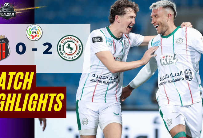 ไฮไลท์บอลวันนี้ ซาอุดิ โปรเฟสชั่นแนล ลีก 2025/26 อัล ลิยาช พบกับ อัล อิตติฟาค 25/12/68