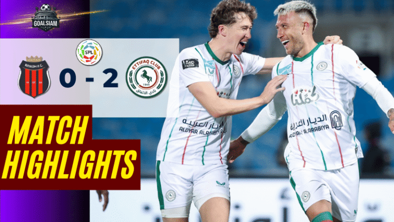 ไฮไลท์บอลวันนี้ ซาอุดิ โปรเฟสชั่นแนล ลีก 2025/26 อัล ลิยาช พบกับ อัล อิตติฟาค 25/12/68