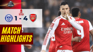 ไฮไลท์บอลวันนี้ เอฟเอ คัพ อังกฤษ 2025/26 พอร์ทสมัธ พบ อาร์เซนอล 11/1/69