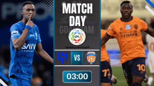 ดูบอลออนไลน์ ซาอุดิ ลีก ถ่ายทอดสด อัล ฮิลาล พบกับ อัล ไฟฮา 22/1/69