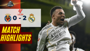 ไฮไลท์บอลวันนี้ ลาลีกา สเปน 2025/26 บียาร์เรอัล พบกับ เรอัล มาดริด 24/1/69