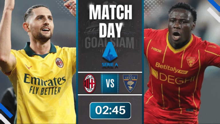 ดูบอลออนไลน์ กัลโช่ เซเรีย อา ถ่ายทอดสด เอซี มิลาน พบกับ เลชเช่ 18/1/69