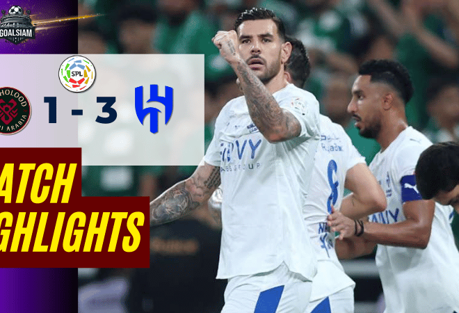 ไฮไลท์บอลวันนี้ ซาอุดิ โปรเฟสชั่นแนล ลีก 2025/26 อัล คูลูด พบกับ อัล ฮิลาล 31/12/68