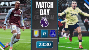 ดูบอลออนไลน์ พรีเมียร์ลีก อังกฤษ ถ่ายทอดสด แอสตัน วิลล่า พบกับ เอฟเวอร์ตัน 18/1/69