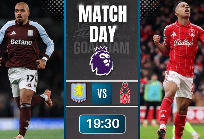 ดูบอลออนไลน์ พรีเมียร์ลีก ถ่ายทอดสด แอสตัน วิลล่า พบกับ น็อตติ้งแฮม ฟอเรสต์ 3/1/69