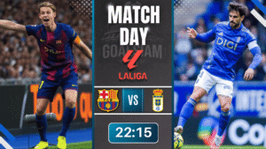 ดูบอลออนไลน์ ลาลีกา สเปน ถ่ายทอดสด บาร์เซโลน่า พบกับ โอเบียโด้ 25/1/69