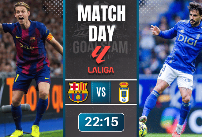 ดูบอลออนไลน์ ลาลีกา สเปน ถ่ายทอดสด บาร์เซโลน่า พบกับ โอเบียโด้ 25/1/69